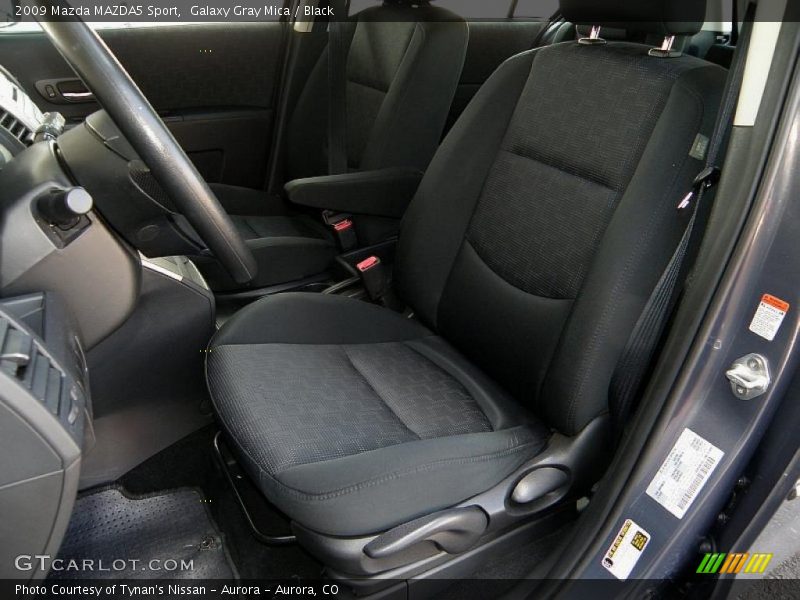 Galaxy Gray Mica / Black 2009 Mazda MAZDA5 Sport