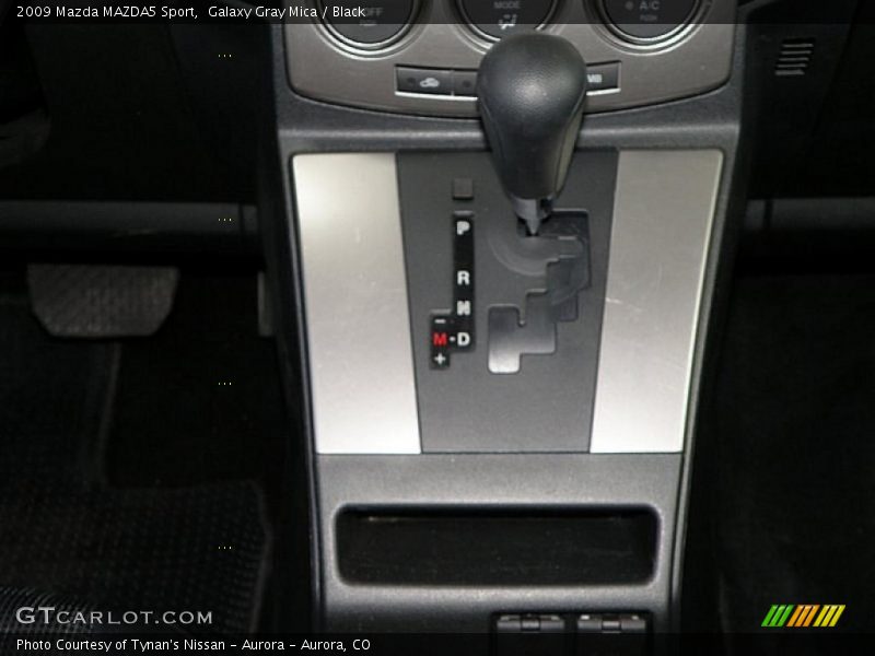 Galaxy Gray Mica / Black 2009 Mazda MAZDA5 Sport