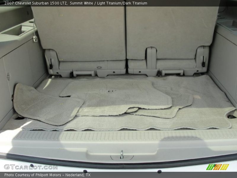 Summit White / Light Titanium/Dark Titanium 2007 Chevrolet Suburban 1500 LTZ
