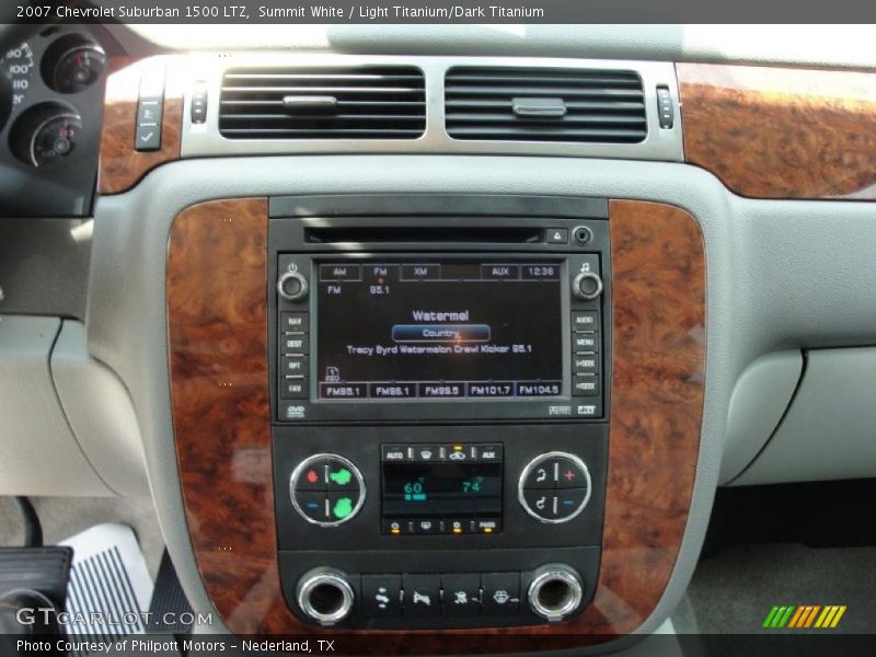 Summit White / Light Titanium/Dark Titanium 2007 Chevrolet Suburban 1500 LTZ