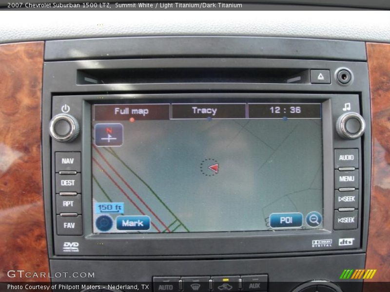 Summit White / Light Titanium/Dark Titanium 2007 Chevrolet Suburban 1500 LTZ