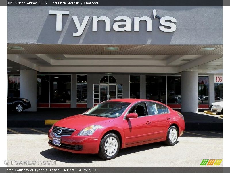 Red Brick Metallic / Charcoal 2009 Nissan Altima 2.5 S