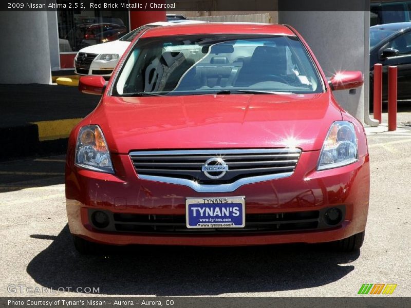 Red Brick Metallic / Charcoal 2009 Nissan Altima 2.5 S