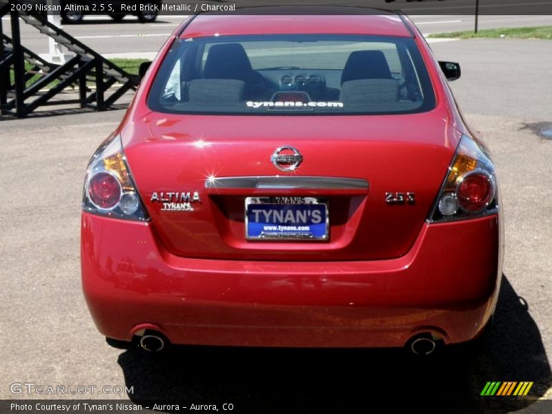 Red Brick Metallic / Charcoal 2009 Nissan Altima 2.5 S