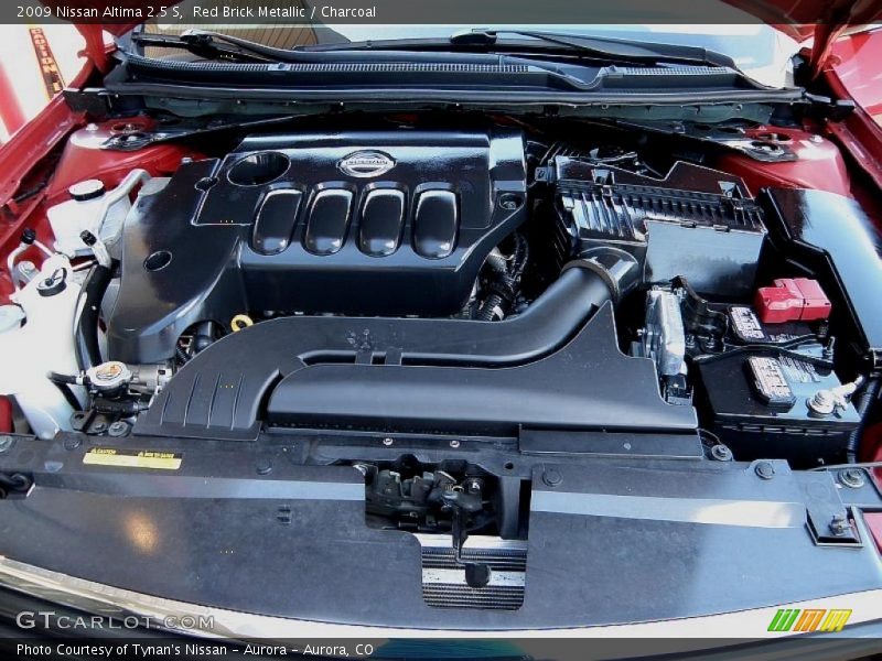 Red Brick Metallic / Charcoal 2009 Nissan Altima 2.5 S