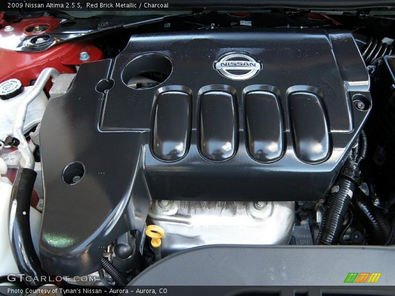 Red Brick Metallic / Charcoal 2009 Nissan Altima 2.5 S