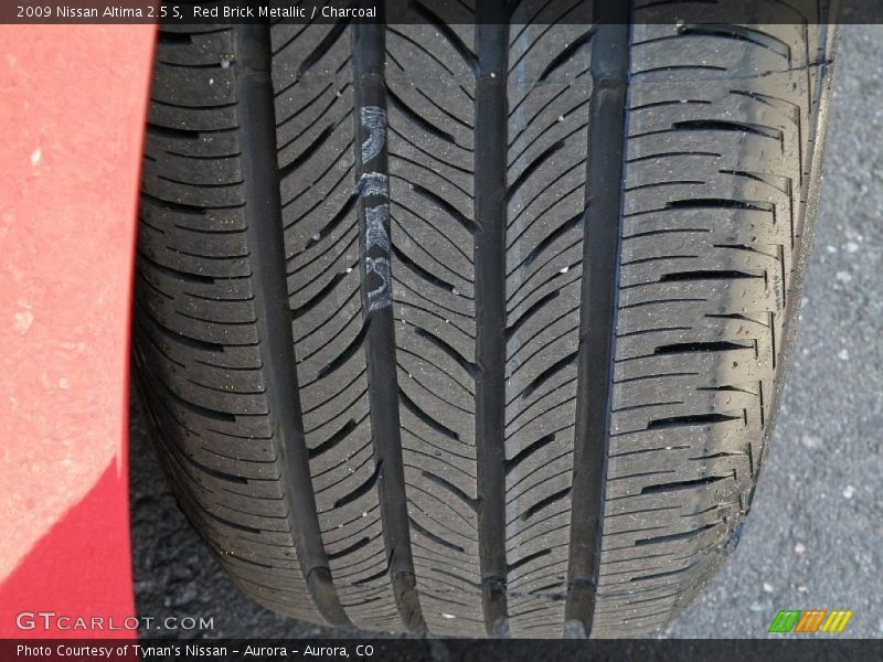 Red Brick Metallic / Charcoal 2009 Nissan Altima 2.5 S