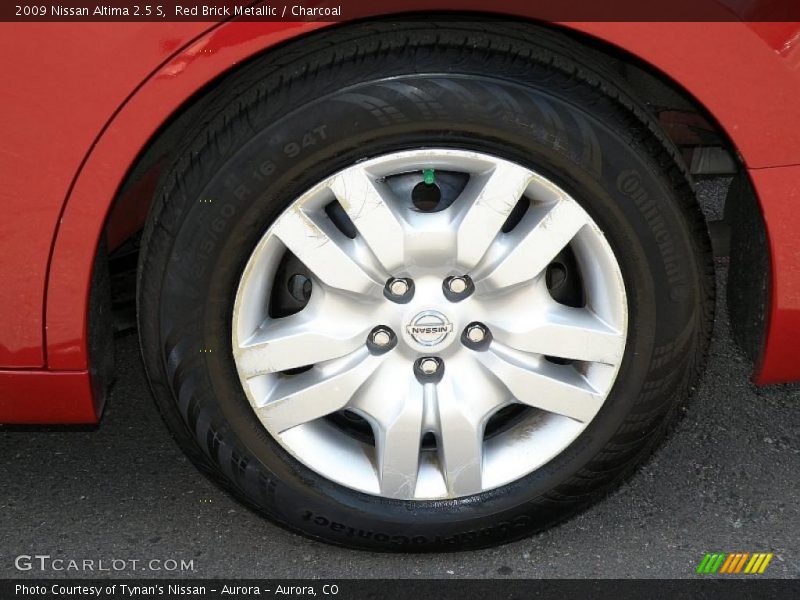 Red Brick Metallic / Charcoal 2009 Nissan Altima 2.5 S