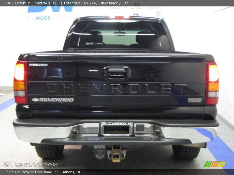 Onyx Black / Tan 2002 Chevrolet Silverado 1500 LT Extended Cab 4x4
