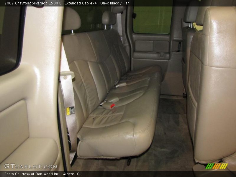 Onyx Black / Tan 2002 Chevrolet Silverado 1500 LT Extended Cab 4x4