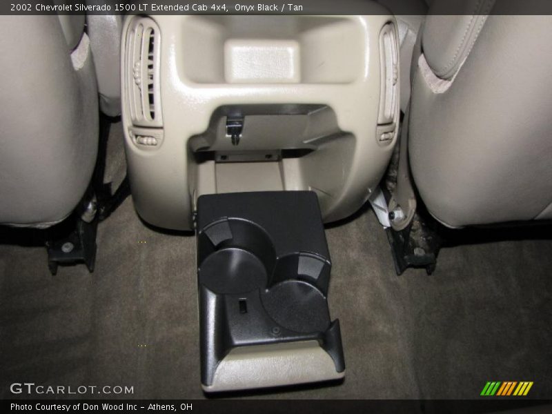 Onyx Black / Tan 2002 Chevrolet Silverado 1500 LT Extended Cab 4x4