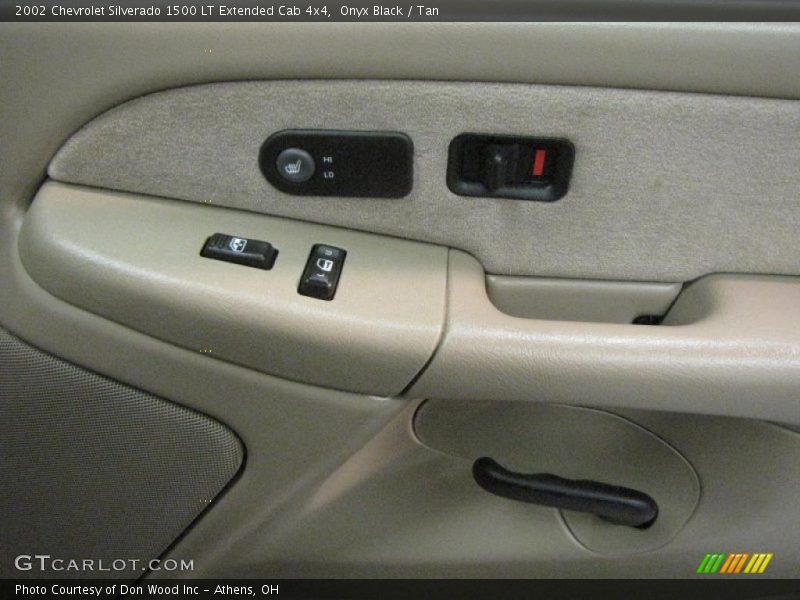 Onyx Black / Tan 2002 Chevrolet Silverado 1500 LT Extended Cab 4x4