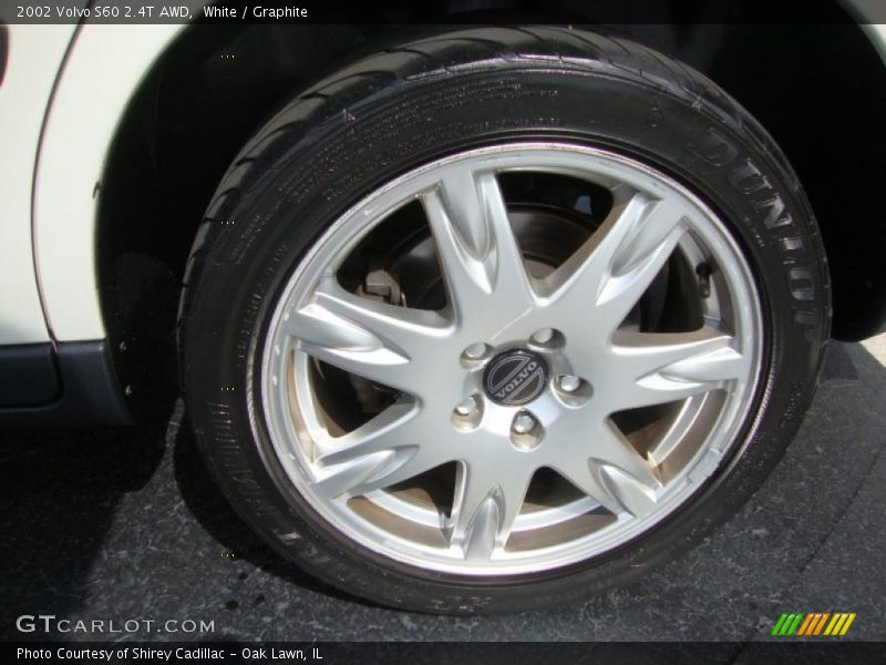 White / Graphite 2002 Volvo S60 2.4T AWD