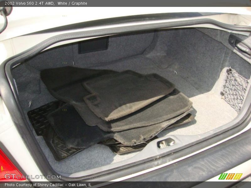 White / Graphite 2002 Volvo S60 2.4T AWD