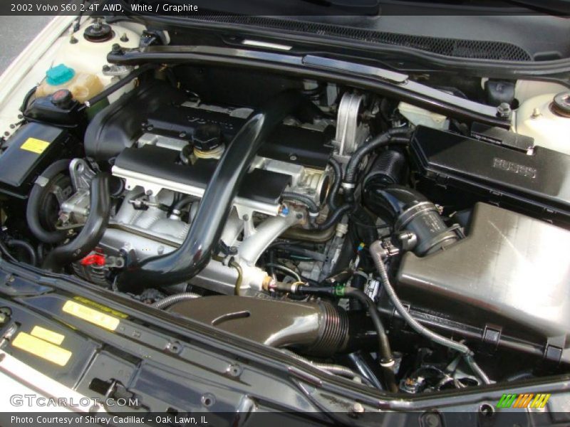 White / Graphite 2002 Volvo S60 2.4T AWD