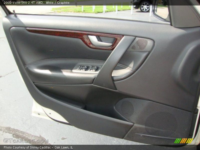 White / Graphite 2002 Volvo S60 2.4T AWD