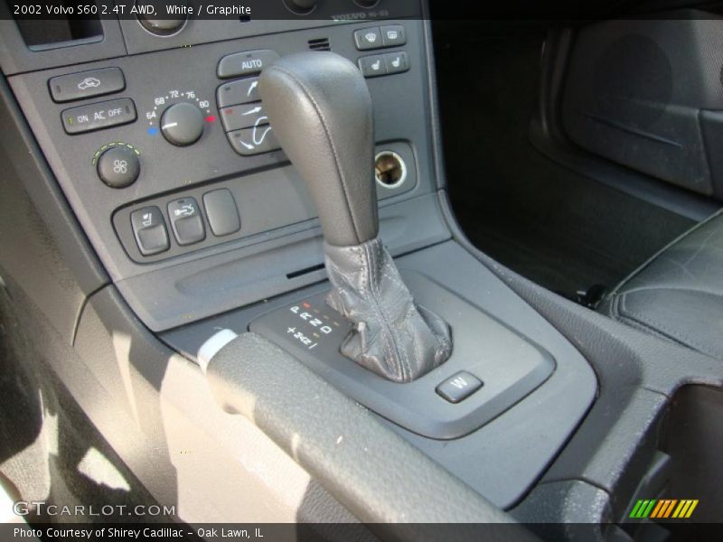 White / Graphite 2002 Volvo S60 2.4T AWD
