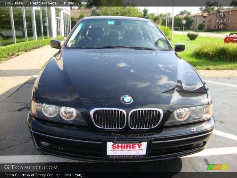 Jet Black / Black 2002 BMW 5 Series 540i Sedan