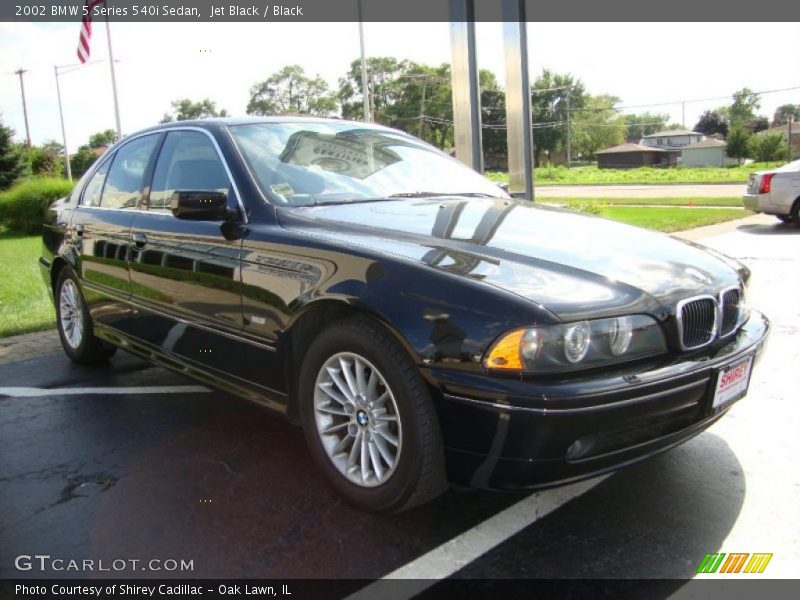 Jet Black / Black 2002 BMW 5 Series 540i Sedan
