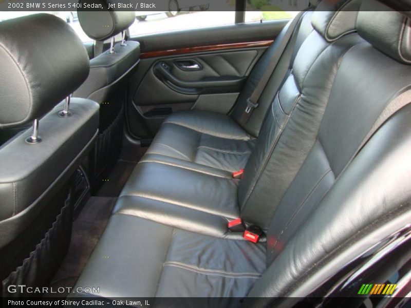 Jet Black / Black 2002 BMW 5 Series 540i Sedan