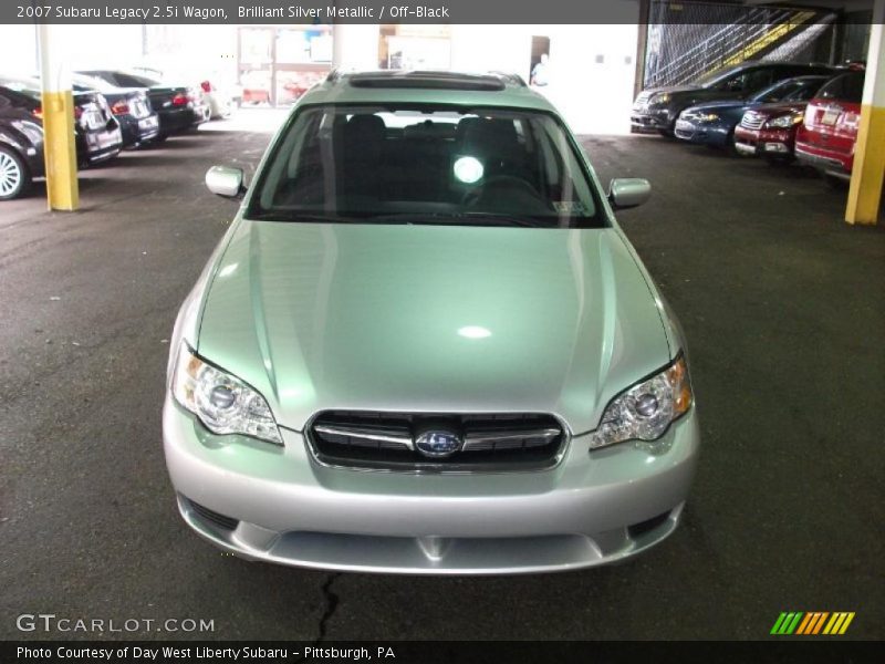 Brilliant Silver Metallic / Off-Black 2007 Subaru Legacy 2.5i Wagon