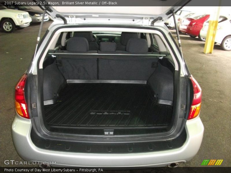 Brilliant Silver Metallic / Off-Black 2007 Subaru Legacy 2.5i Wagon