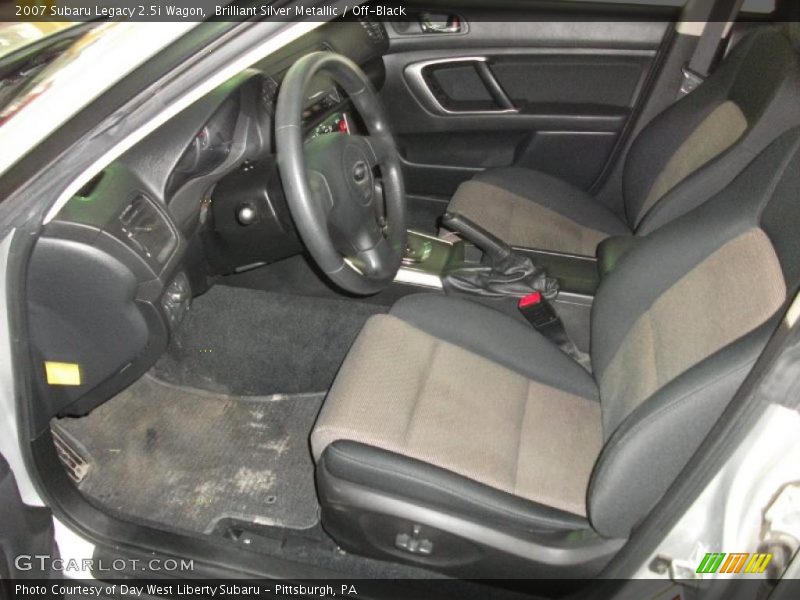 Brilliant Silver Metallic / Off-Black 2007 Subaru Legacy 2.5i Wagon