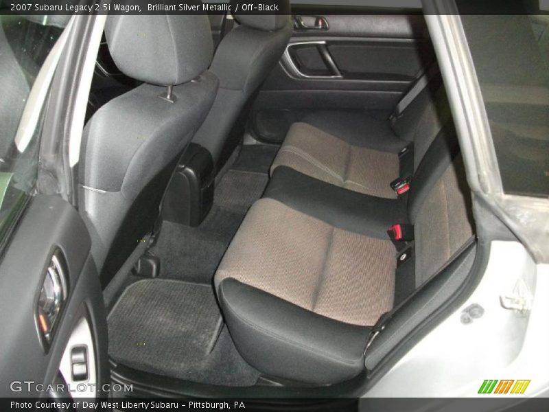Brilliant Silver Metallic / Off-Black 2007 Subaru Legacy 2.5i Wagon