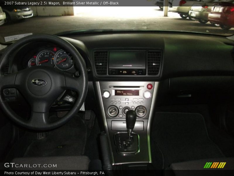 Brilliant Silver Metallic / Off-Black 2007 Subaru Legacy 2.5i Wagon