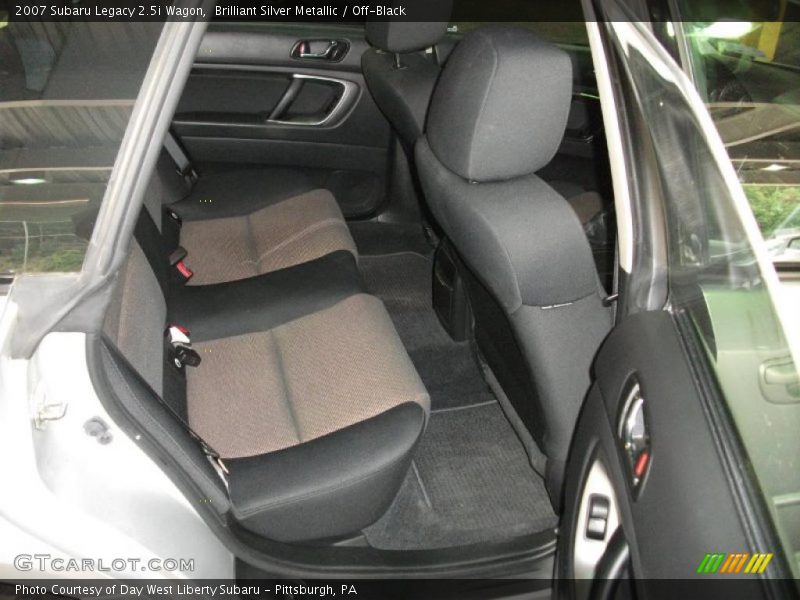 Brilliant Silver Metallic / Off-Black 2007 Subaru Legacy 2.5i Wagon