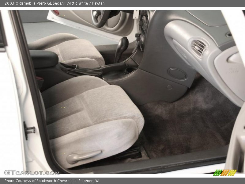 Arctic White / Pewter 2003 Oldsmobile Alero GL Sedan