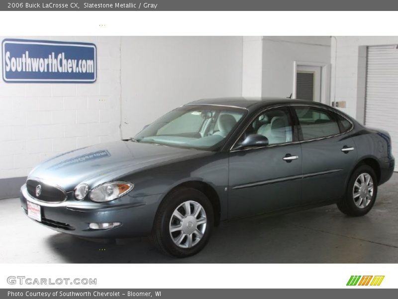 Slatestone Metallic / Gray 2006 Buick LaCrosse CX