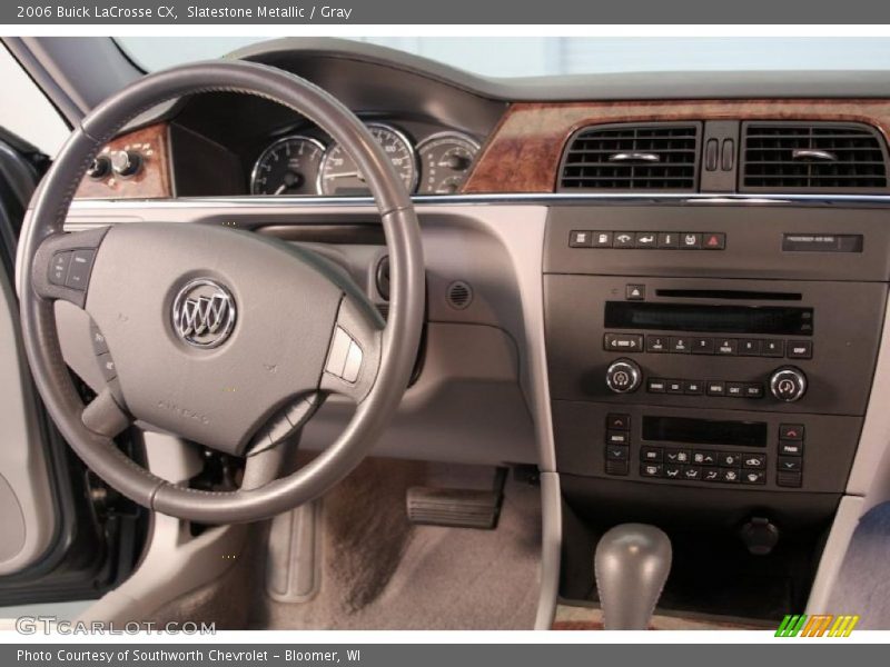 Slatestone Metallic / Gray 2006 Buick LaCrosse CX