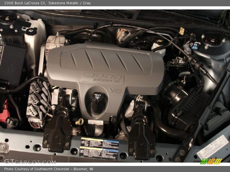 Slatestone Metallic / Gray 2006 Buick LaCrosse CX