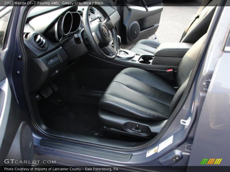 Galaxy Gray Mica / Black 2007 Mazda CX-7 Touring AWD