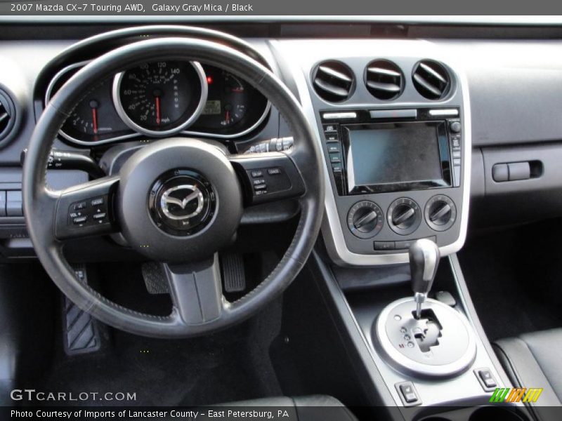 Galaxy Gray Mica / Black 2007 Mazda CX-7 Touring AWD