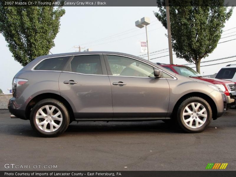 Galaxy Gray Mica / Black 2007 Mazda CX-7 Touring AWD