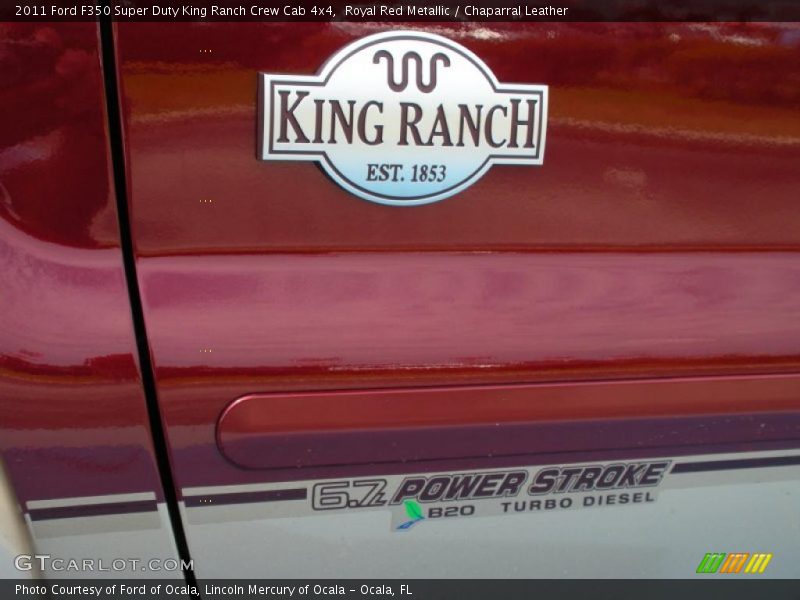  2011 F350 Super Duty King Ranch Crew Cab 4x4 Logo