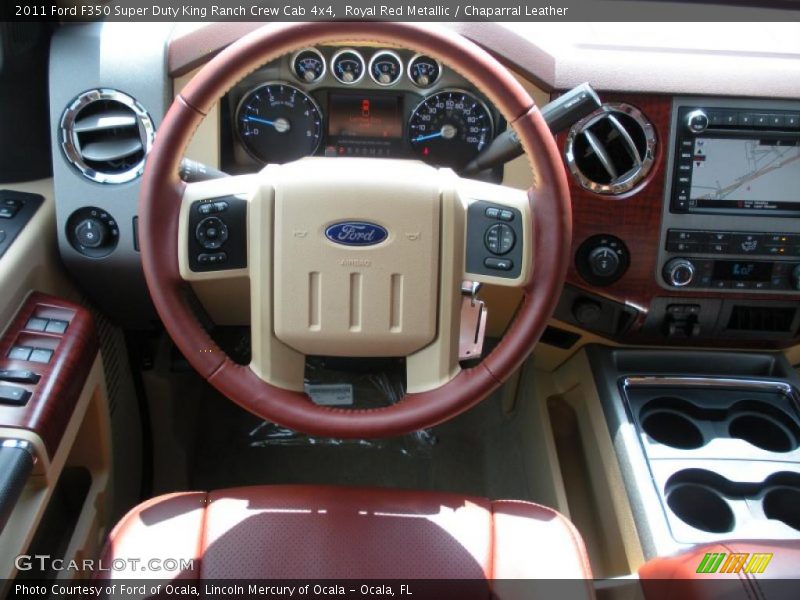  2011 F350 Super Duty King Ranch Crew Cab 4x4 Steering Wheel
