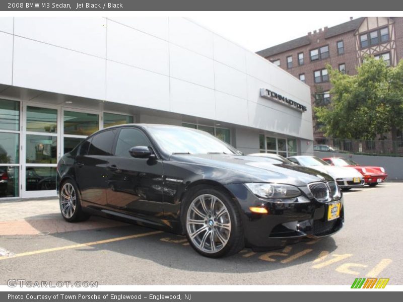 Jet Black / Black 2008 BMW M3 Sedan