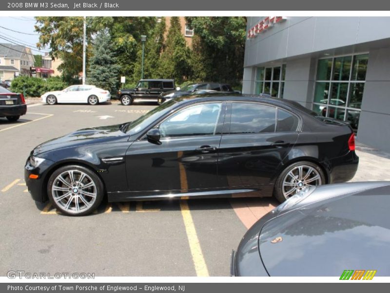 Jet Black / Black 2008 BMW M3 Sedan