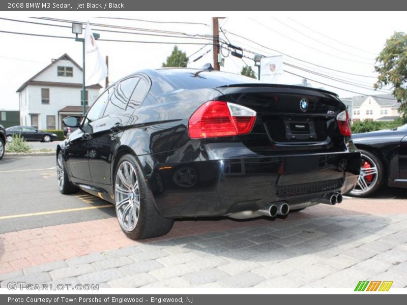 Jet Black / Black 2008 BMW M3 Sedan