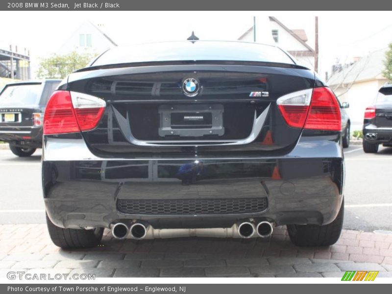 Jet Black / Black 2008 BMW M3 Sedan