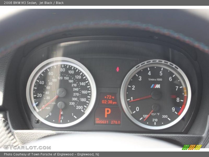 Jet Black / Black 2008 BMW M3 Sedan