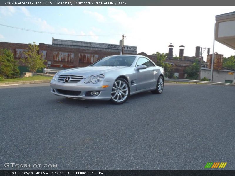  2007 SL 550 Roadster Diamond Silver Metallic