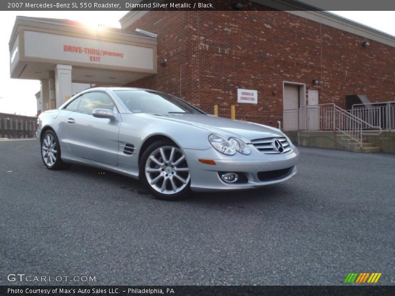  2007 SL 550 Roadster Diamond Silver Metallic