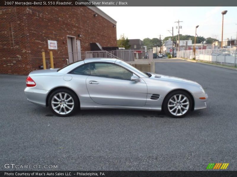  2007 SL 550 Roadster Diamond Silver Metallic