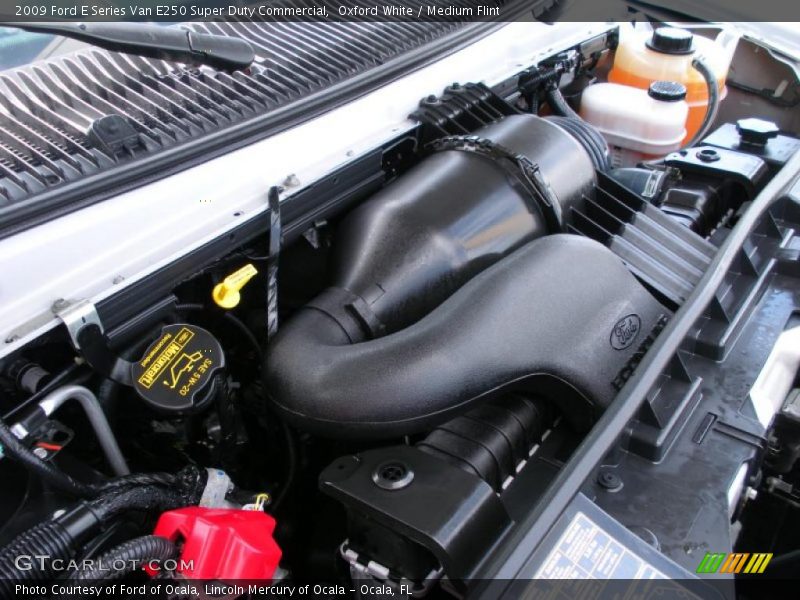 Oxford White / Medium Flint 2009 Ford E Series Van E250 Super Duty Commercial