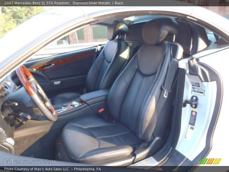  2007 SL 550 Roadster Black Interior