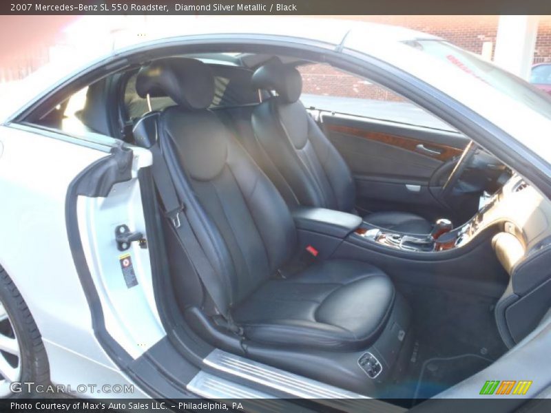  2007 SL 550 Roadster Black Interior